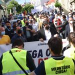 Chega marca manifestação em Lisboa para protestar contra as medidas do Governo para controlo da pand...