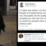 André Ventura diz que o vídeo onde Paulo Rangel aparece visivelmente alcoolizado é simplesmente mise...
