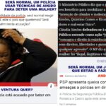 André Ventura critica o comportamento da mulher vítima de agressão e de insultos racistas
