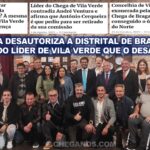 André Ventura desautoriza a Distrital de Braga e tira foto com exonerado líder de Vila Verde que o d...