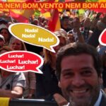 André Ventura é também cantor de Karaoke de Reggaeton De Espanha nem bom vento nem bom Anexamento