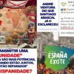 Vox já esclareceu o Chega que o Mapa é para transmitir uma “ideia de unidade”... Juntos na Hispanida...