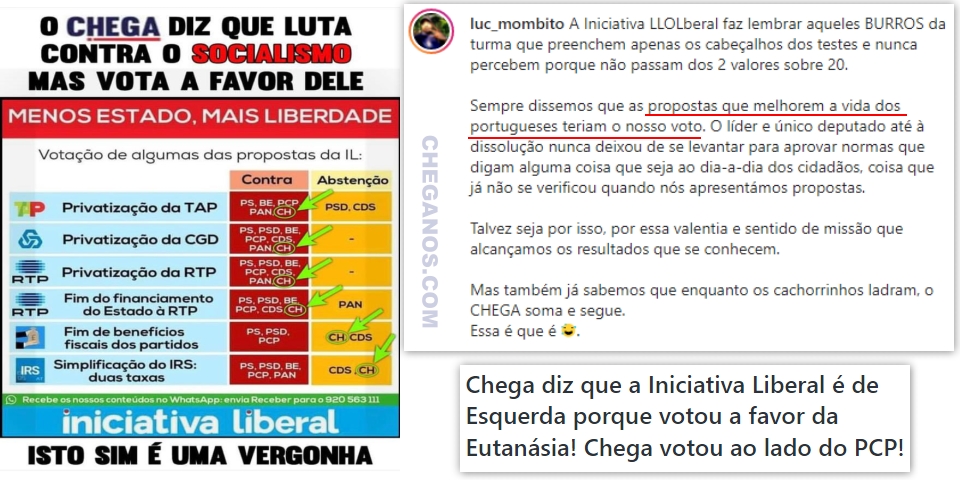 Chega é Acusado De Votar A Favor Do Socialismo E Assessor De Ventura ...