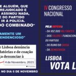 José Dias levantou suspeitas sobre o processo de exclusão da sua Lista Foi tudo combinado