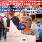 Influencer do Chega não se Vacina, não faz Testes e só usa Máscaras quando obrigada