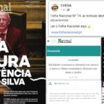 Chega diz que o Folha Nacional não tem a habitual censura situacionista mas tem notícias exatament...