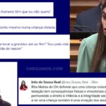 Líder do PAN não poupa a antifeminista do Chega que defende que uma criança violada não deve abortar