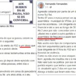 Começou dias antes no Facebook o confronto entre o idoso dirigente do Chega agredido a pontapé e...