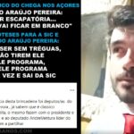 Candidato açoriano do Chega só dá 3 hipóteses à SIC e a Ricardo Araújo Pereira para o caso que vai ...