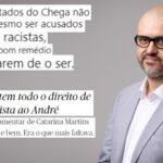 João Miguel Tavares diz que se os deputados do Chega não querem ser acusados de racistas têm bom rem...