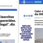 André Ventura partilhou mais uma vez uma notícia falsa e isto já não vai lá com Pimenta na língua